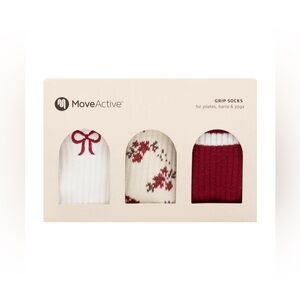 Move Active Grip Sock - 3 Pairs of Socks (S) - NWT
Pilates / Barre